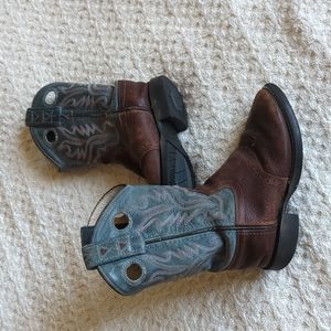 Old West Kids Leather boots